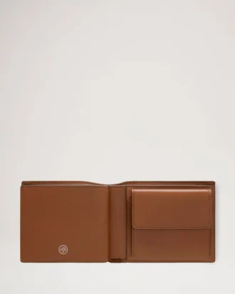 8 kort- och myntplånbok Oak Small Classic Grain-serien