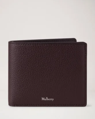 8-kortplånbok Ebony Small Classic Grain Men