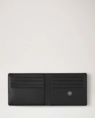 8-kortplånbok Ebony Small Classic Grain Men