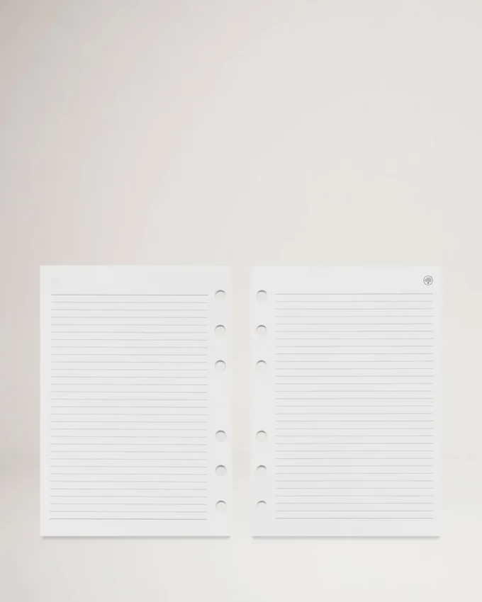 Agenda med linjerat papper, vit papper, för män Agenda med linjerat papper, vit papper, för män