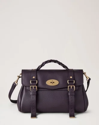 Alexa Deep Aubergine Heavy Grain Women