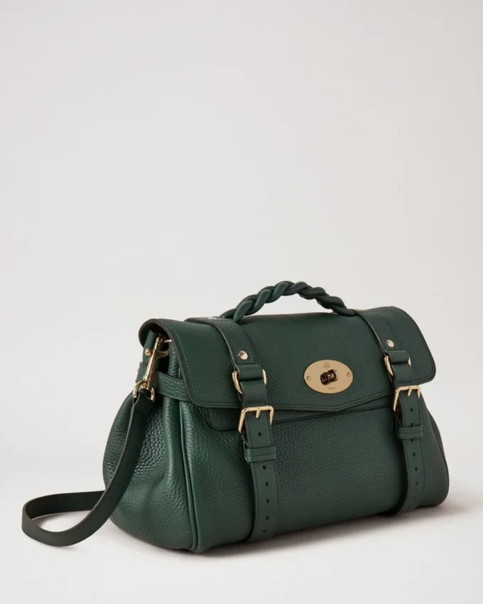 Alexa Mulberry Green Heavy Grain Sustainable Icons