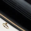 Amberley Clutch Svart Glansig Liten Krokodil Damer Amberley Clutch Svart Glansig Liten Krokodil Damer