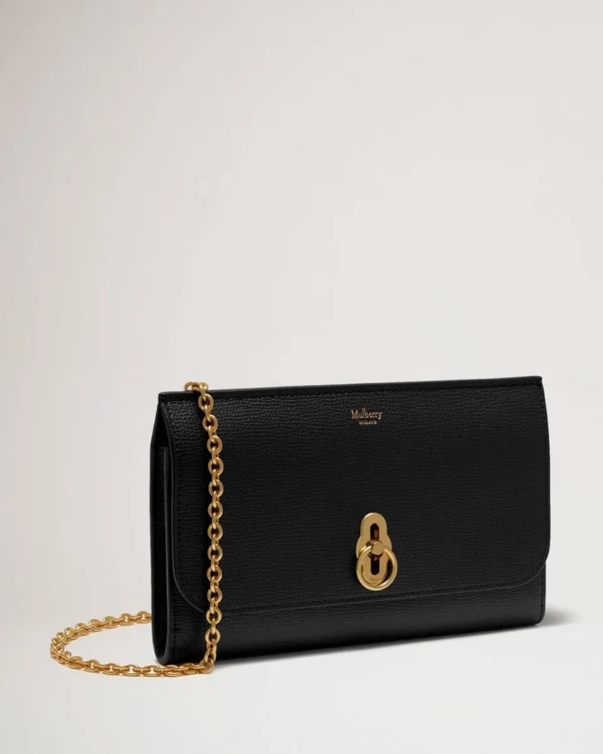 Amberley Clutch Svart korsmönstrat läder Amberley Amberley Clutch Svart korsmönstrat läder Amberley