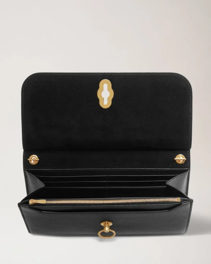 Amberley Clutch Svart Liten Classic Grain Dam Amberley Clutch Svart Liten Classic Grain Dam