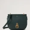 Amberley Satchel Mulberry Green Small Classic Grain
