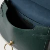 Amberley Satchel Mulberry Green Small Classic Grain