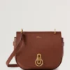 Amberley Satchel Oak tvåfärgad liten klassisk kornstruktur Amberley Satchel Oak tvåfärgad liten klassisk kornstruktur