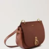 Amberley Satchel Oak tvåfärgad liten klassisk kornstruktur Amberley Satchel Oak tvåfärgad liten klassisk kornstruktur
