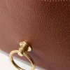 Amberley Satchel Oak tvåfärgad liten klassisk kornstruktur Amberley Satchel Oak tvåfärgad liten klassisk kornstruktur