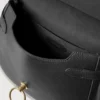 Amberley Satchel Svart Small Classic Grain Dam