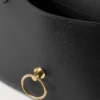 Amberley Satchel Svart Small Classic Grain Dam