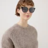 Amberley solglasögon Svart bioacetat & bio-nylon Amberley solglasögon Svart bioacetat & bio-nylon