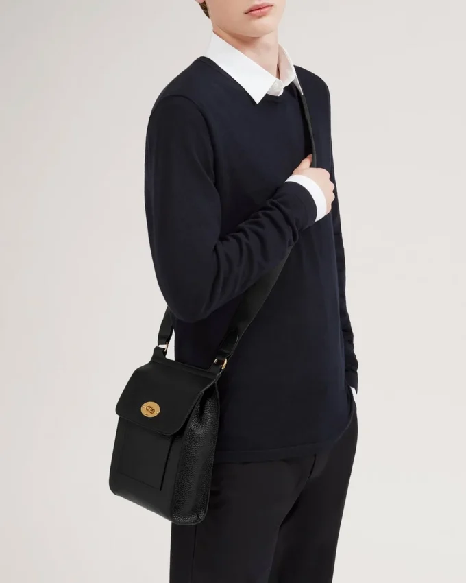 Antony Black Small Classic Grain Men Antony Black Small Classic Grain Men