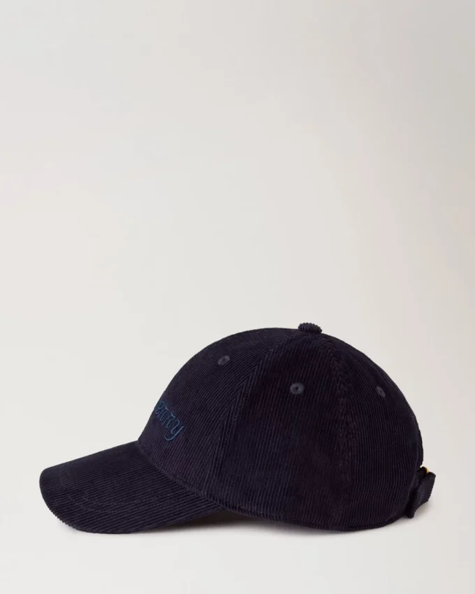Baseballkeps i corduroy, Night Sky, bomull, herr