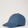 Baseballkeps med rutigt foder, denim, bomull, herr
