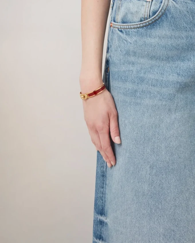Bayswater-armband i emalj Wild Berry blandade material Bayswater-armband i emalj Wild Berry blandade material