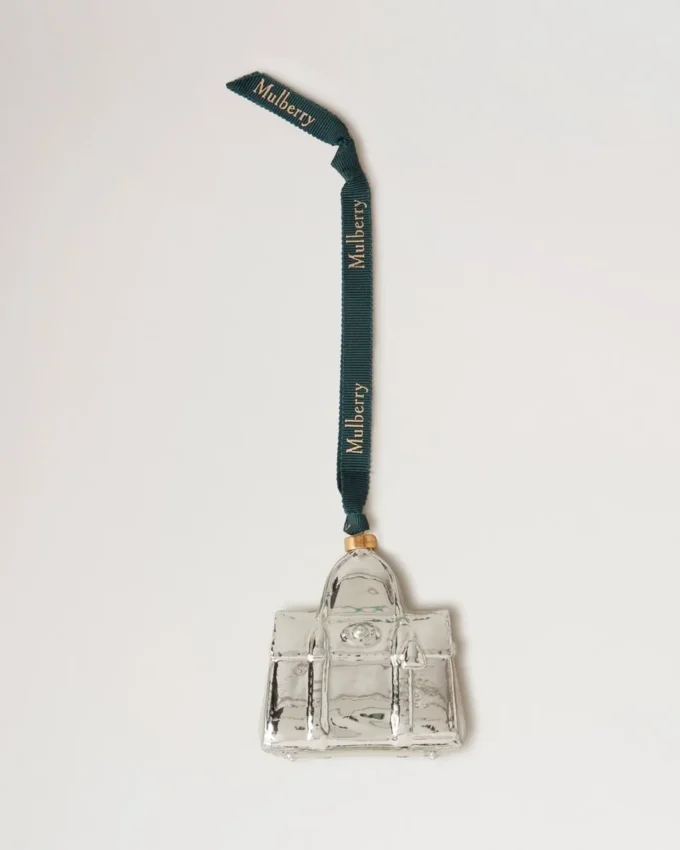Bayswater Bauble Silver Glass Lifestyle Bayswater Bauble Silver Glass Lifestyle