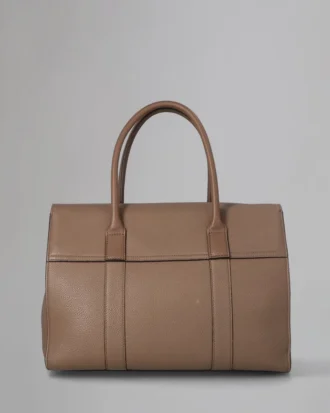 Bayswater Begagnad Taupe Classic Grain Begagnade väskor