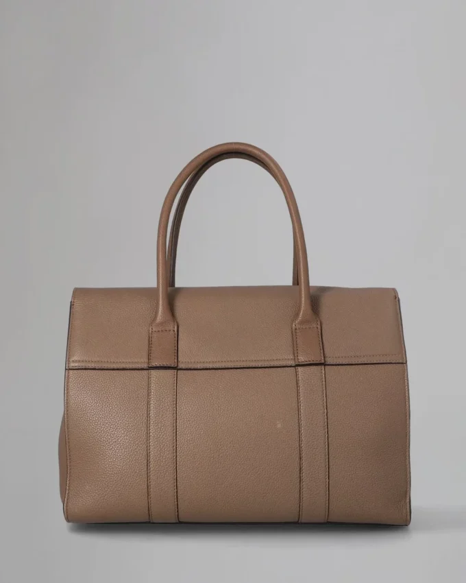 Bayswater Begagnad Taupe Classic Grain Begagnade väskor