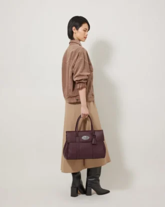 Bayswater Black Cherry Small Classic Grain Women