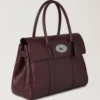 Bayswater Black Cherry Small Classic Grain Women Bayswater Black Cherry Small Classic Grain Women