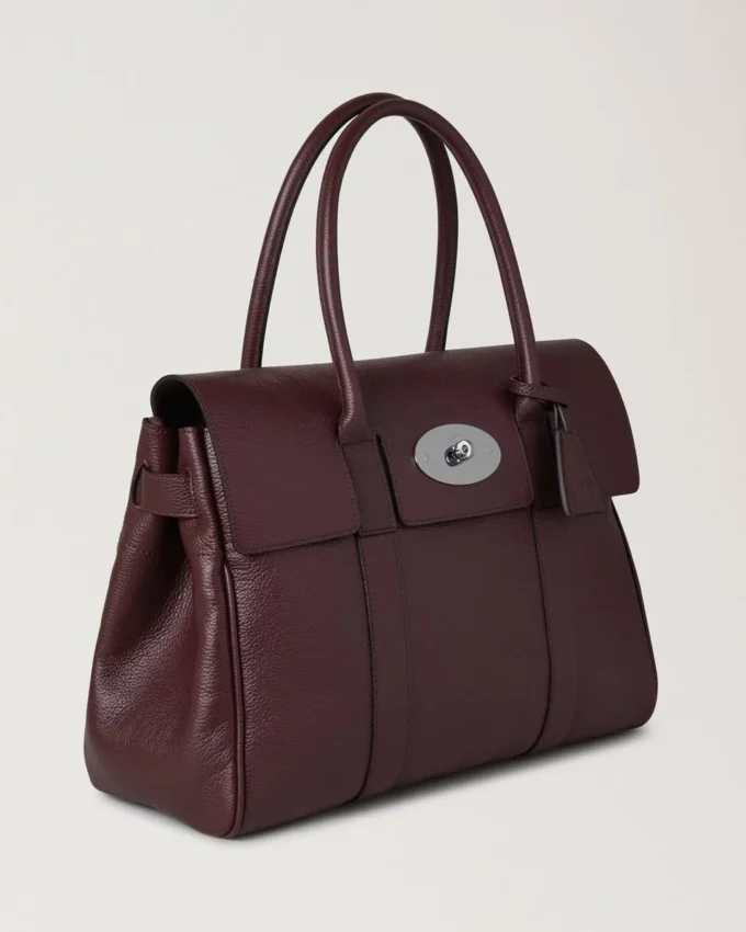 Bayswater Black Cherry Small Classic Grain Women Bayswater Black Cherry Small Classic Grain Women