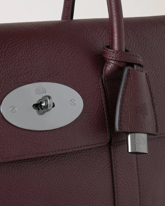 Bayswater Black Cherry Small Classic Grain Women Bayswater Black Cherry Small Classic Grain Women
