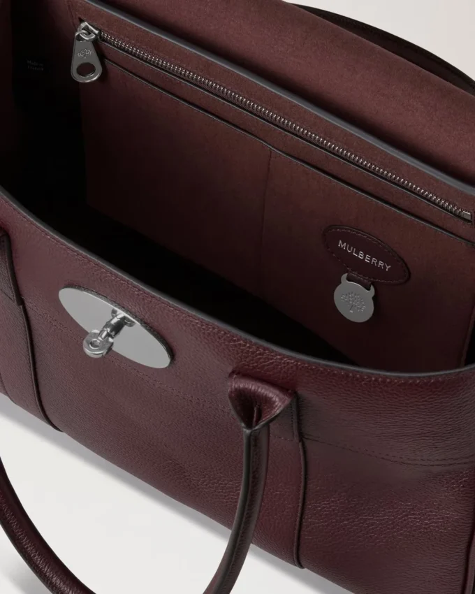 Bayswater Black Cherry Small Classic Grain Women Bayswater Black Cherry Small Classic Grain Women