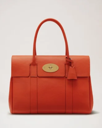 Bayswater Coral Orange Small Classic Grain-serien