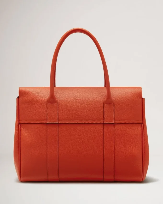 Bayswater Coral Orange Small Classic Grain-serien Bayswater Coral Orange Small Classic Grain-serien