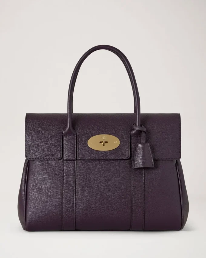 Bayswater Deep Aubergine Small Classic Grain Dam