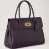 Bayswater Deep Aubergine Small Classic Grain Dam