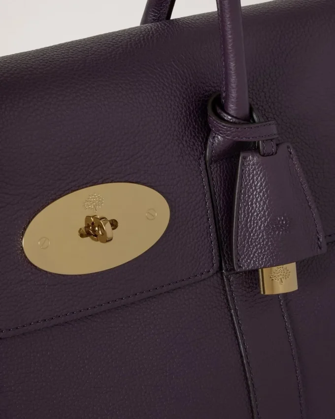 Bayswater Deep Aubergine Small Classic Grain Dam