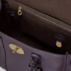 Bayswater Deep Aubergine Small Classic Grain Dam
