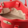 Bayswater Double Zip Tote Pre-Loved Hibiscus Small Classic Grain