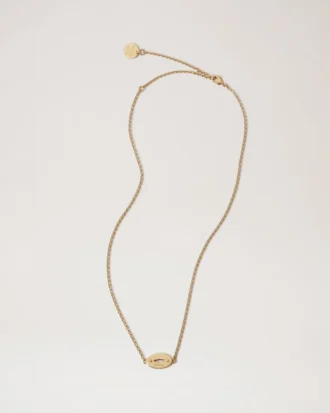 Bayswater-halsband i guldpläterad mässing för kvinnor