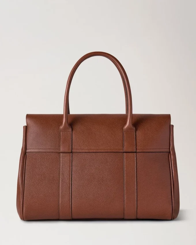 Bayswater i ek, liten väska i läder med klassisk struktur, Mulberry Bayswater i ek, liten väska i läder med klassisk struktur, Mulberry