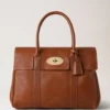 Bayswater i ek Nvt klassisk tan läderväska Mulberry Bayswater i ek Nvt klassisk tan läderväska Mulberry