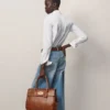 Bayswater i ek Nvt klassisk tan läderväska Mulberry Bayswater i ek Nvt klassisk tan läderväska Mulberry