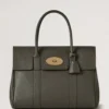 Bayswater Juniper Green Small Classic Grain för kvinnor