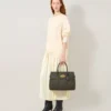 Bayswater Juniper Green Small Classic Grain för kvinnor