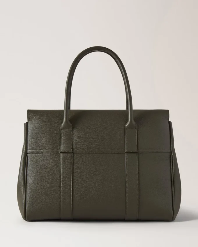 Bayswater Juniper Green Small Classic Grain för kvinnor