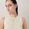 Bayswater långt halsband i guldpläterad mässing för kvinnor Bayswater långt halsband i guldpläterad mässing för kvinnor