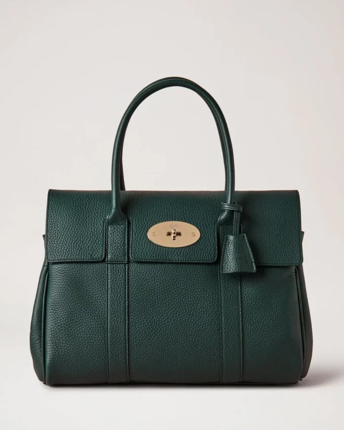Bayswater Mulberry Green Heavy Grain Hållbara Ikoner