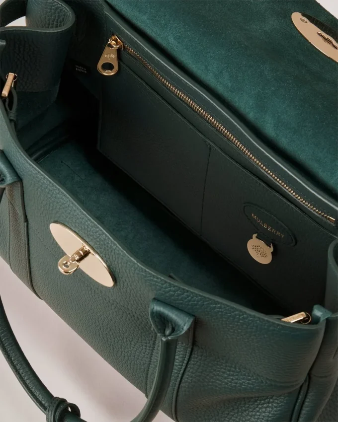 Bayswater Mulberry Green Heavy Grain Hållbara Ikoner
