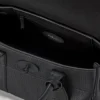 Bayswater Satchel Black Natural Grain Bayswater