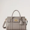 Bayswater Satchel Cashmere Taupe Heavy Grain Dam