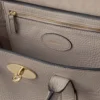 Bayswater Satchel Cashmere Taupe Heavy Grain Dam