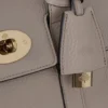 Bayswater Satchel Cashmere Taupe Heavy Grain Dam